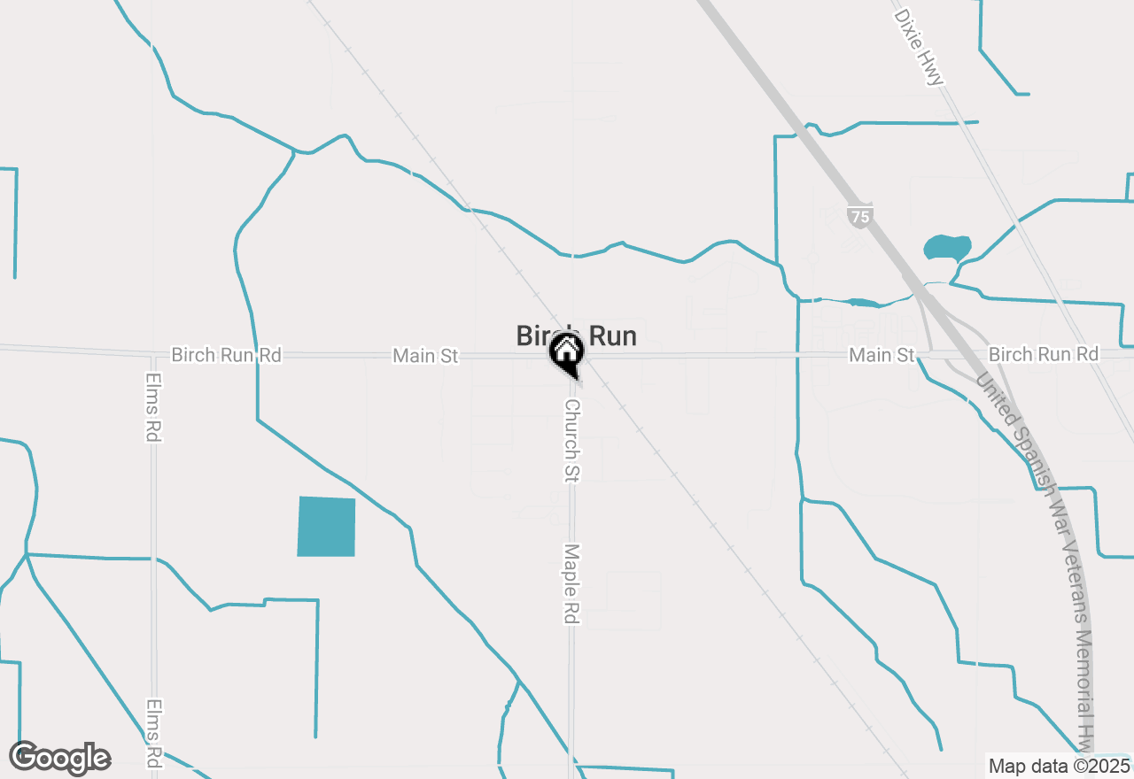 Map of 12078 Church Street, Birch Run, MI 48415