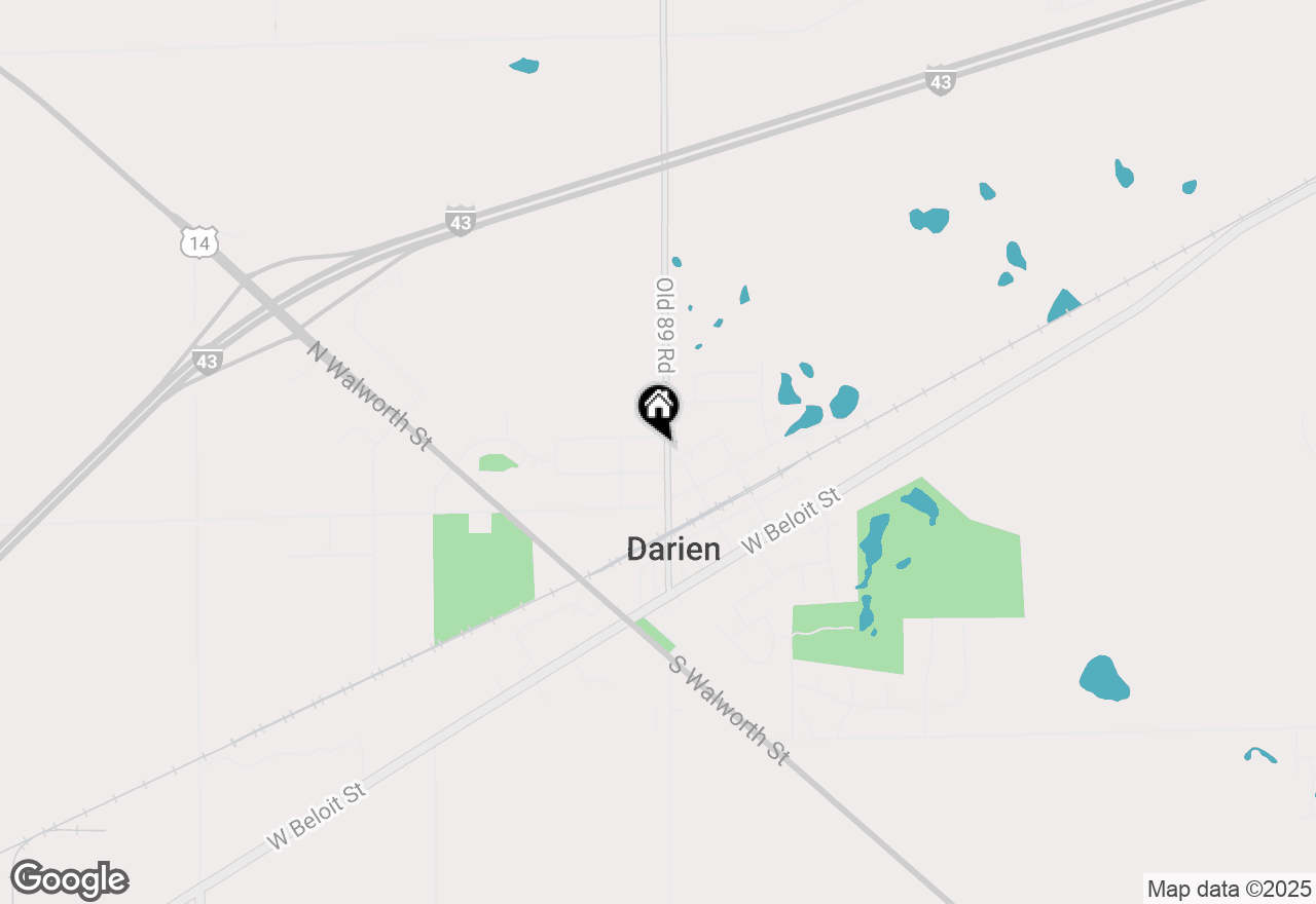 Map of 322 N Wisconsin St, Darien, WI 53114
