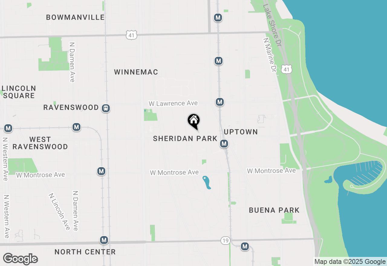 Map of 4613 N Malden Street, Chicago, IL 60640