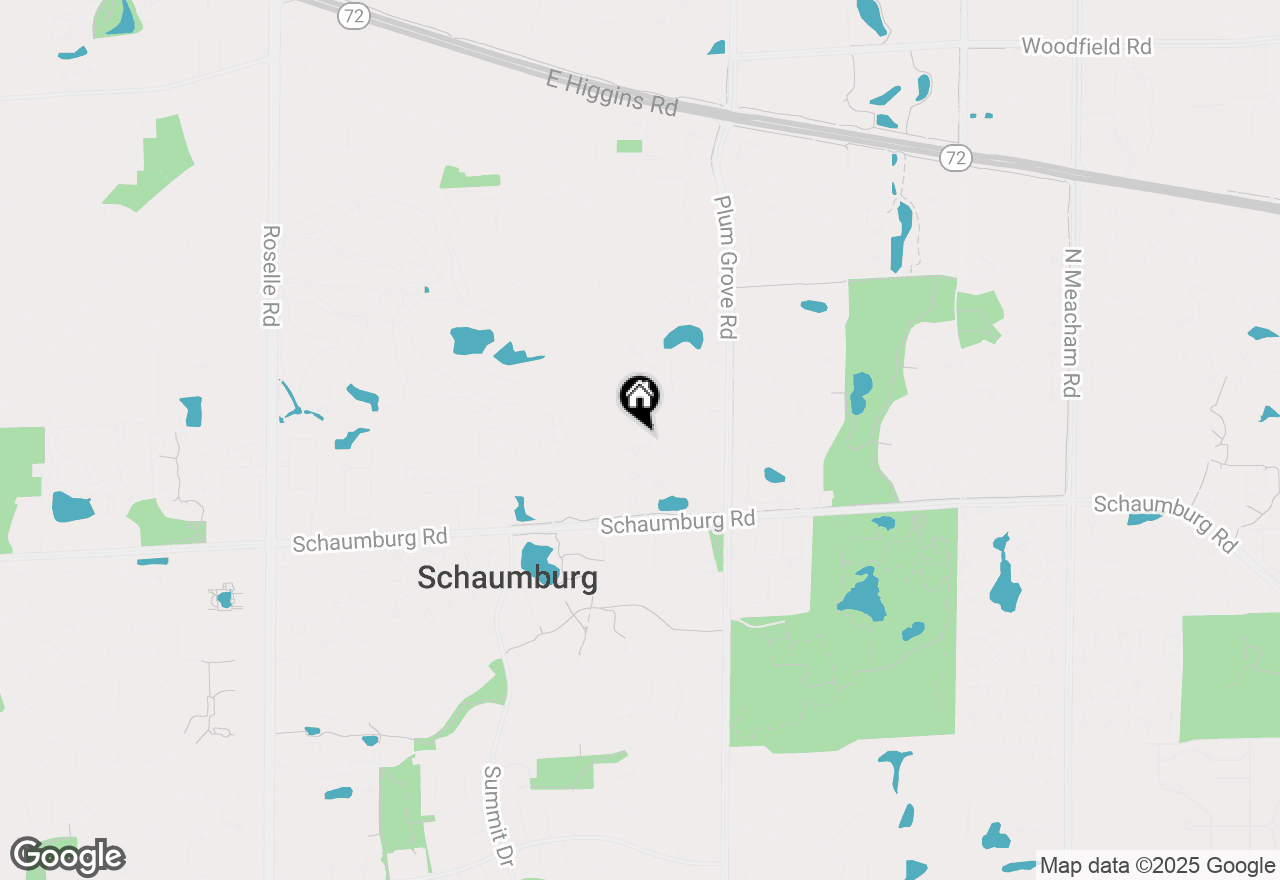 Map of 602 Eastview Court #Z1, Schaumburg, IL 60194