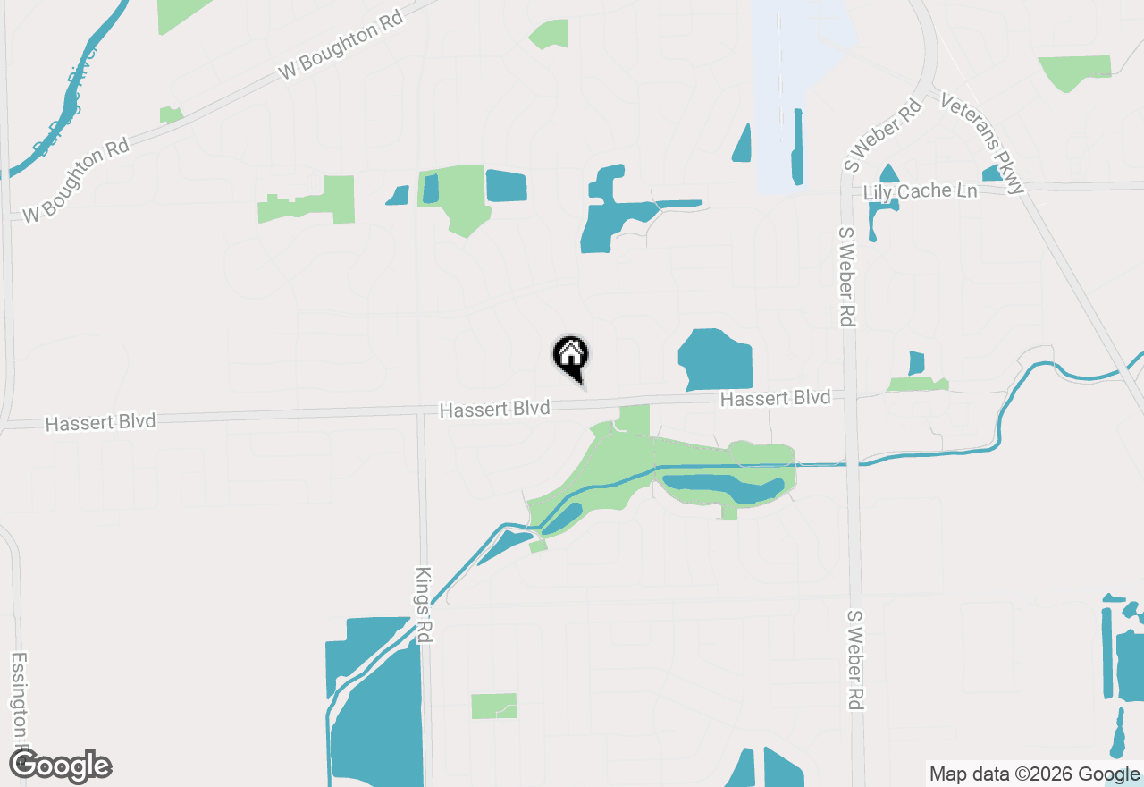 Map of 402 Marshall Ash Street, Bolingbrook, IL 60490