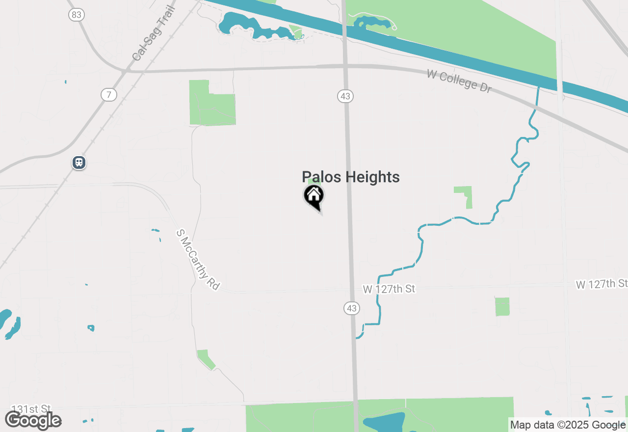 Map of 12413 S 73rd Court, Palos Heights, IL 60463