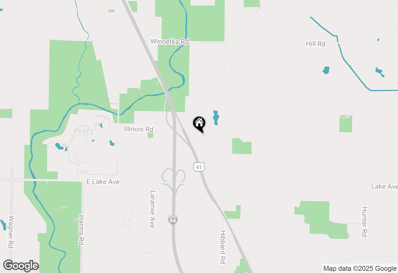 Map of 3226 Sprucewood Road, Wilmette, IL 60091