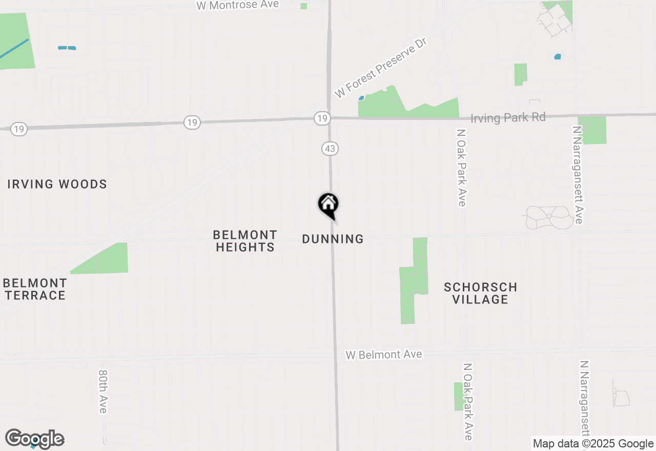 Map of 3630 N Harlem Avenue #407, Chicago, IL 60634