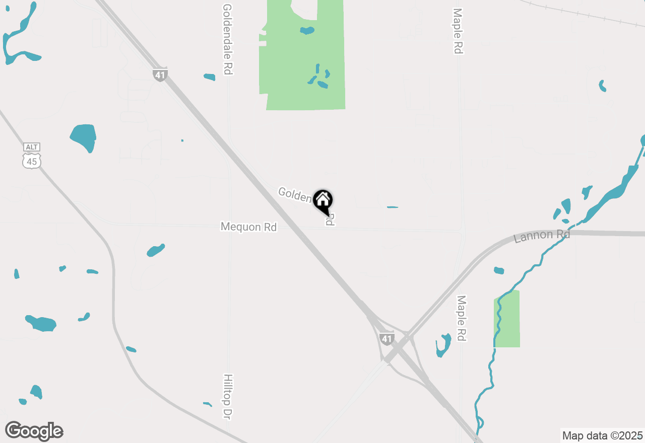 Map of N112W19702 Mequon Rd, Germantown, WI 53022