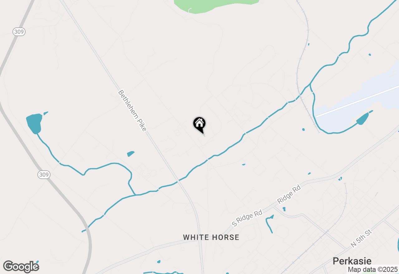 Map of 150 Bell Court, Sellersville, PA 18960