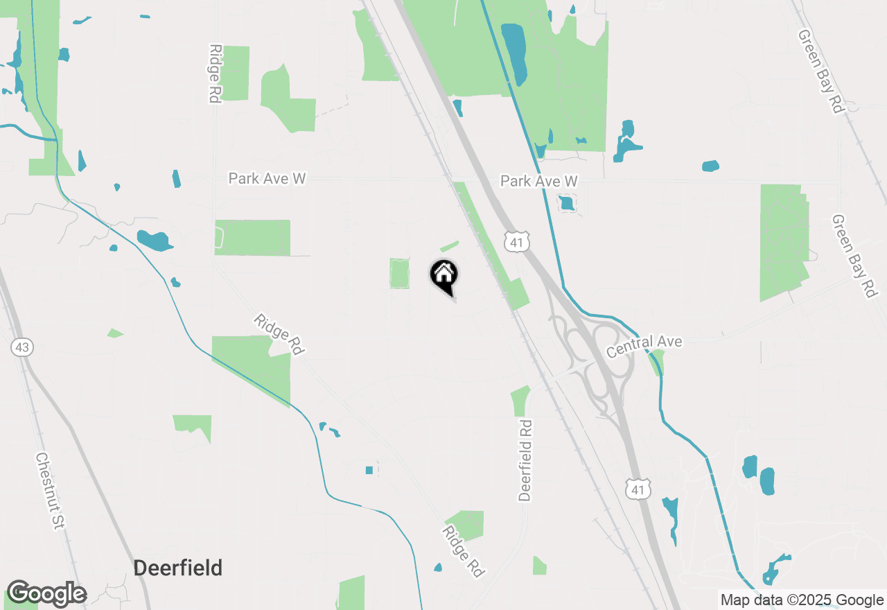 Map of 1682 Cavell Avenue, Highland Park, IL 60035