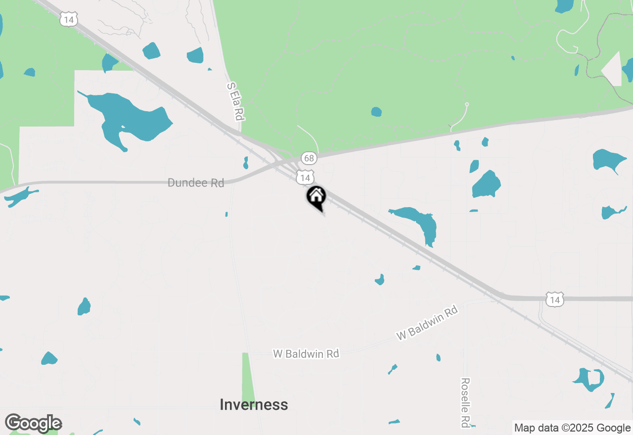 Map of 1881 Tweed Road, Inverness, IL 60067