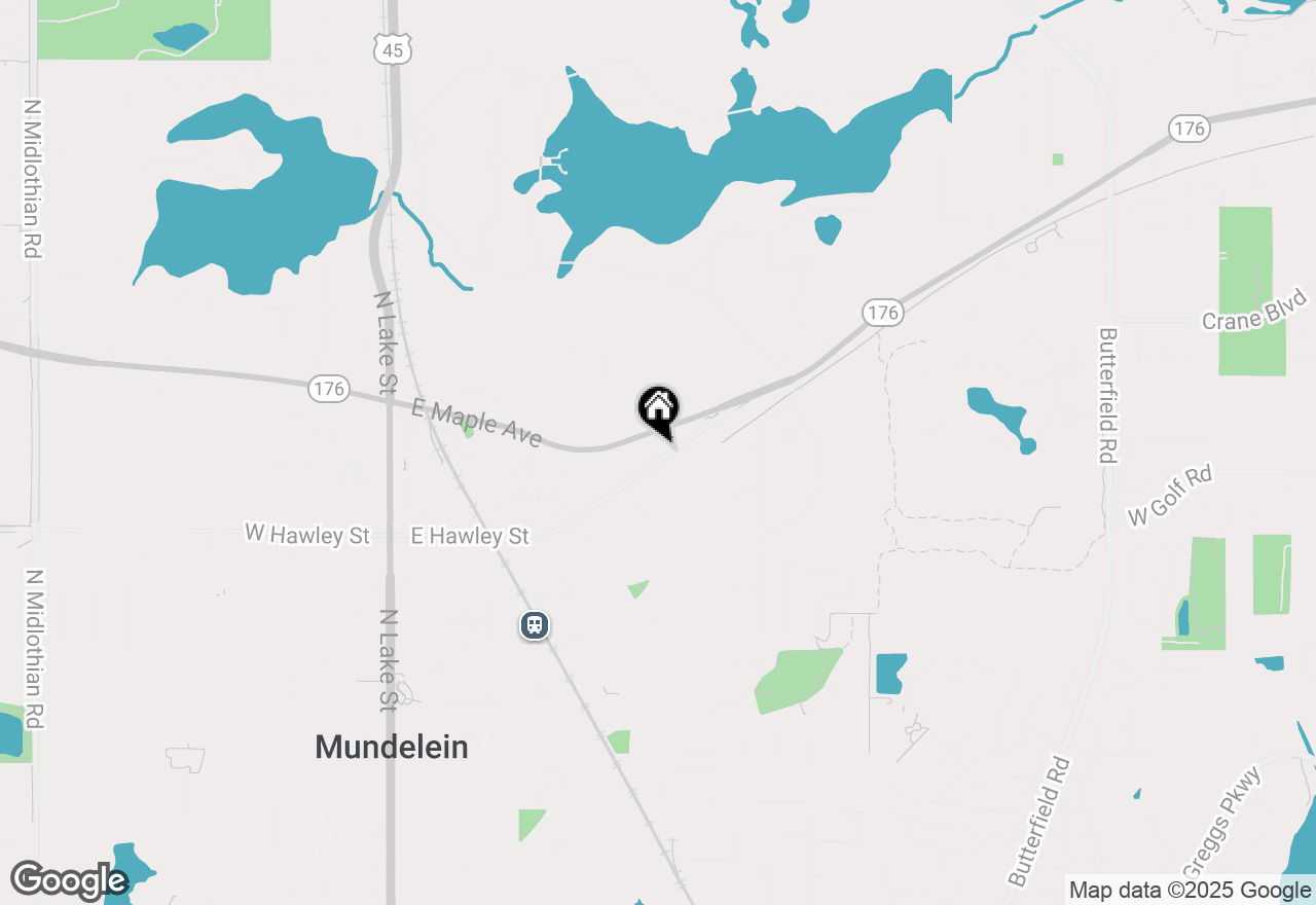 Map of 728 E Hawley Street, Mundelein, IL 60060