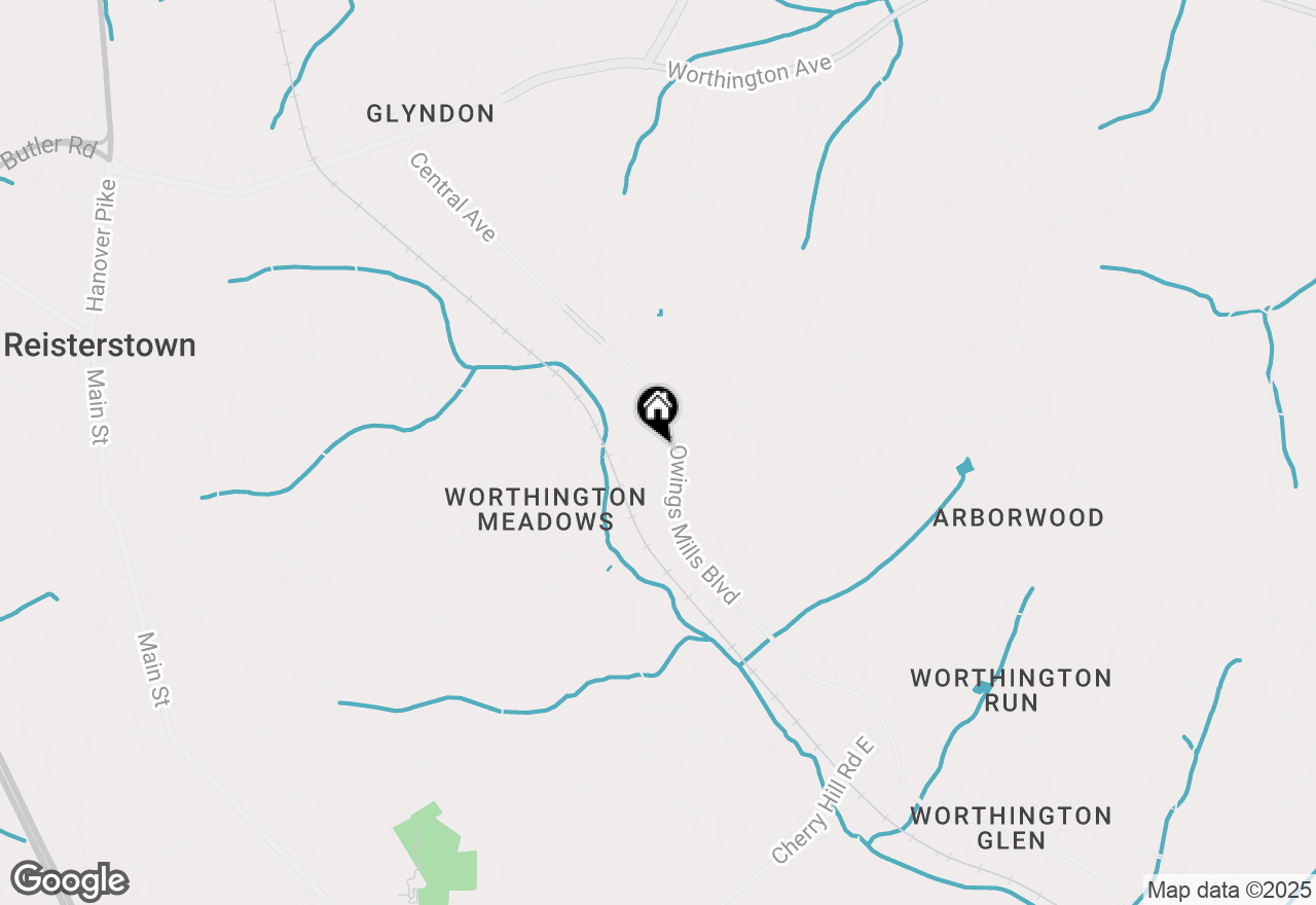 Map of 12 Greensborough Road, Reisterstown, MD 21136