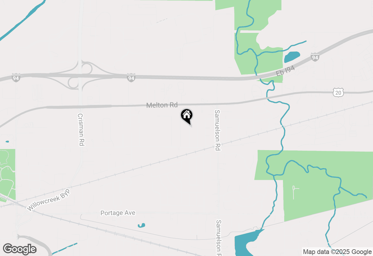 Map of 1928 Hamilton Street, Portage, IN 46368