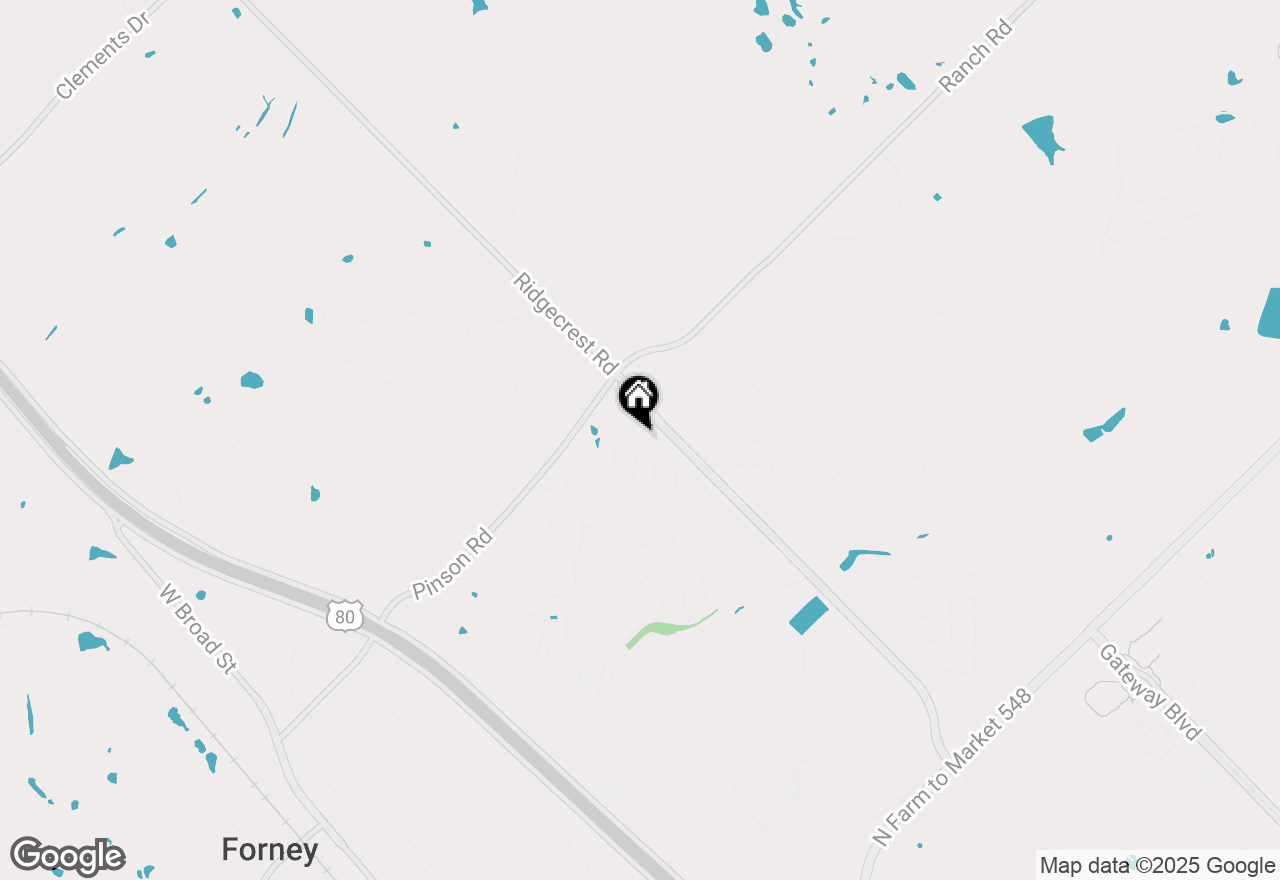 Map of 526 Colt Drive, Forney, TX 75126