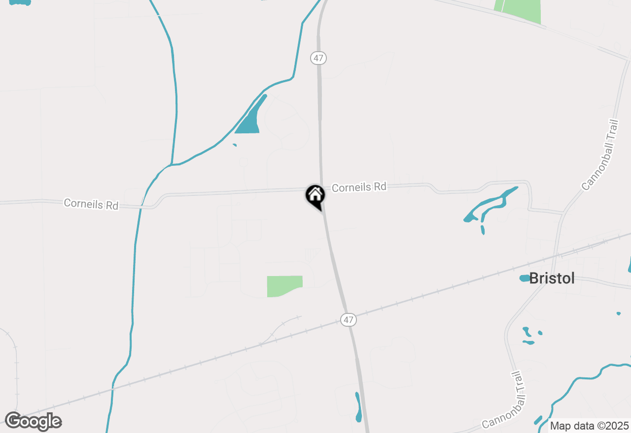 Map of (Address confidential), Yorkville, Illinois 60560
