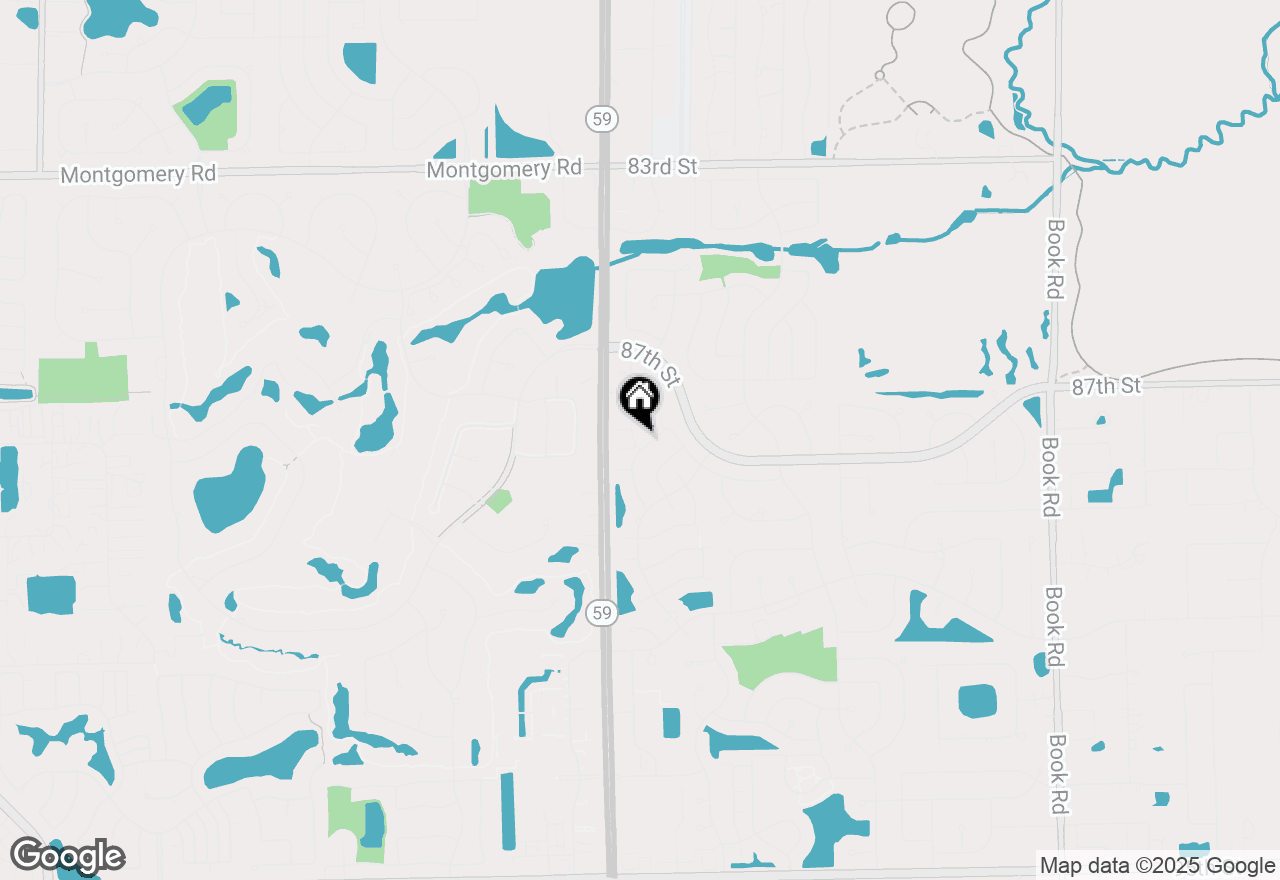 Map of 2220 Waterleaf Court #204, Naperville, IL 60564