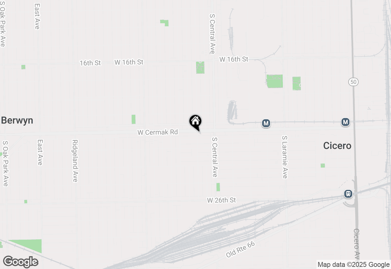 Map of 2206 S 57th Avenue #1, Cicero, IL 60804