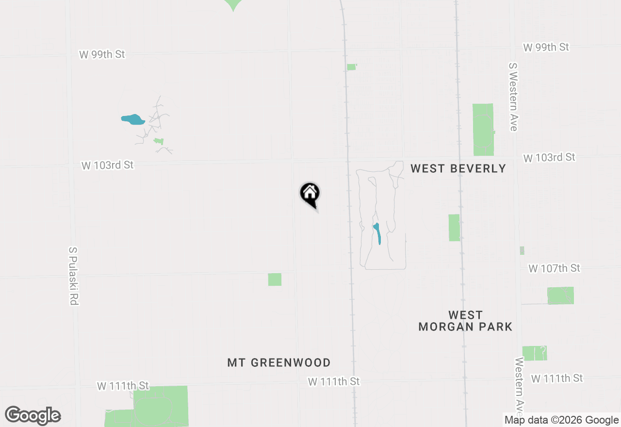 Map of 10459 S Troy Street, Chicago, IL 60655