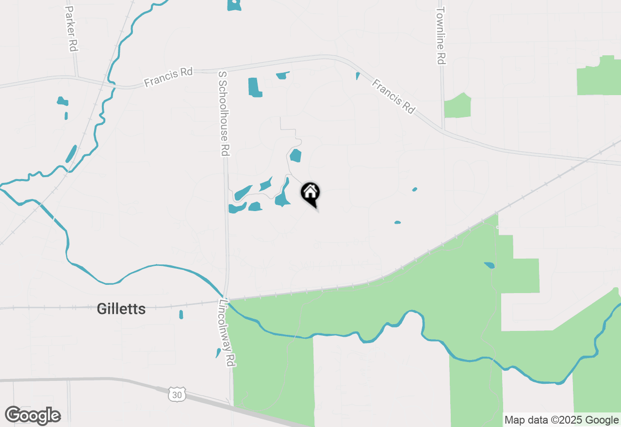 Map of 20105 Alison Trail, Mokena, IL 60448