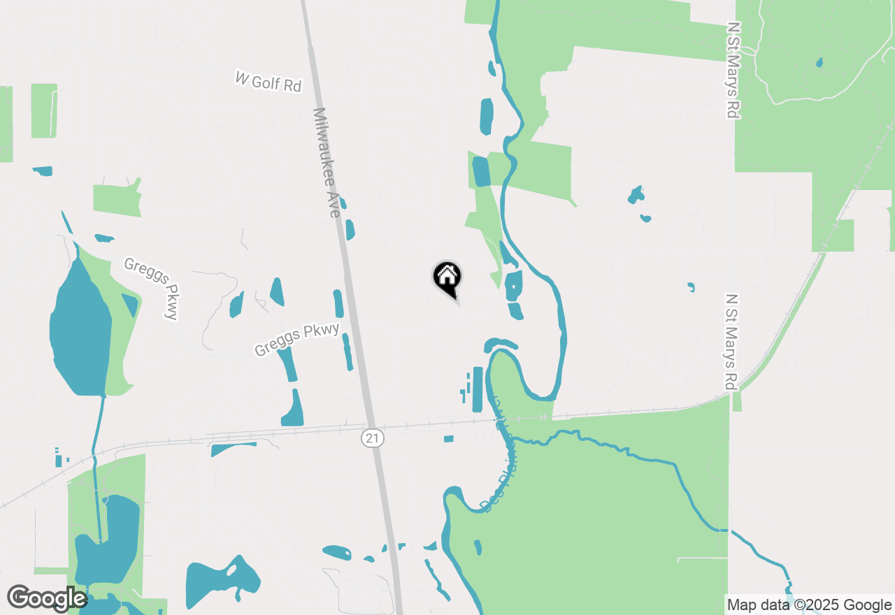 Map of 810 Braeman Court, Libertyville, IL 60048