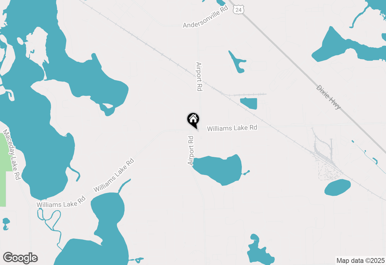 Map of 3490 Airport Road, Waterford, MI 48329