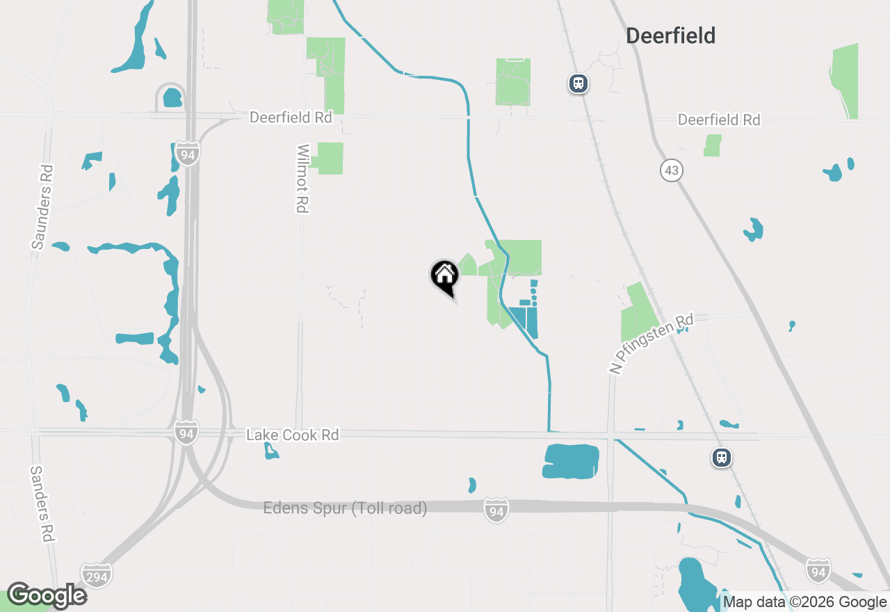 Map of 311 Burr Oak Avenue, Deerfield, IL 60015