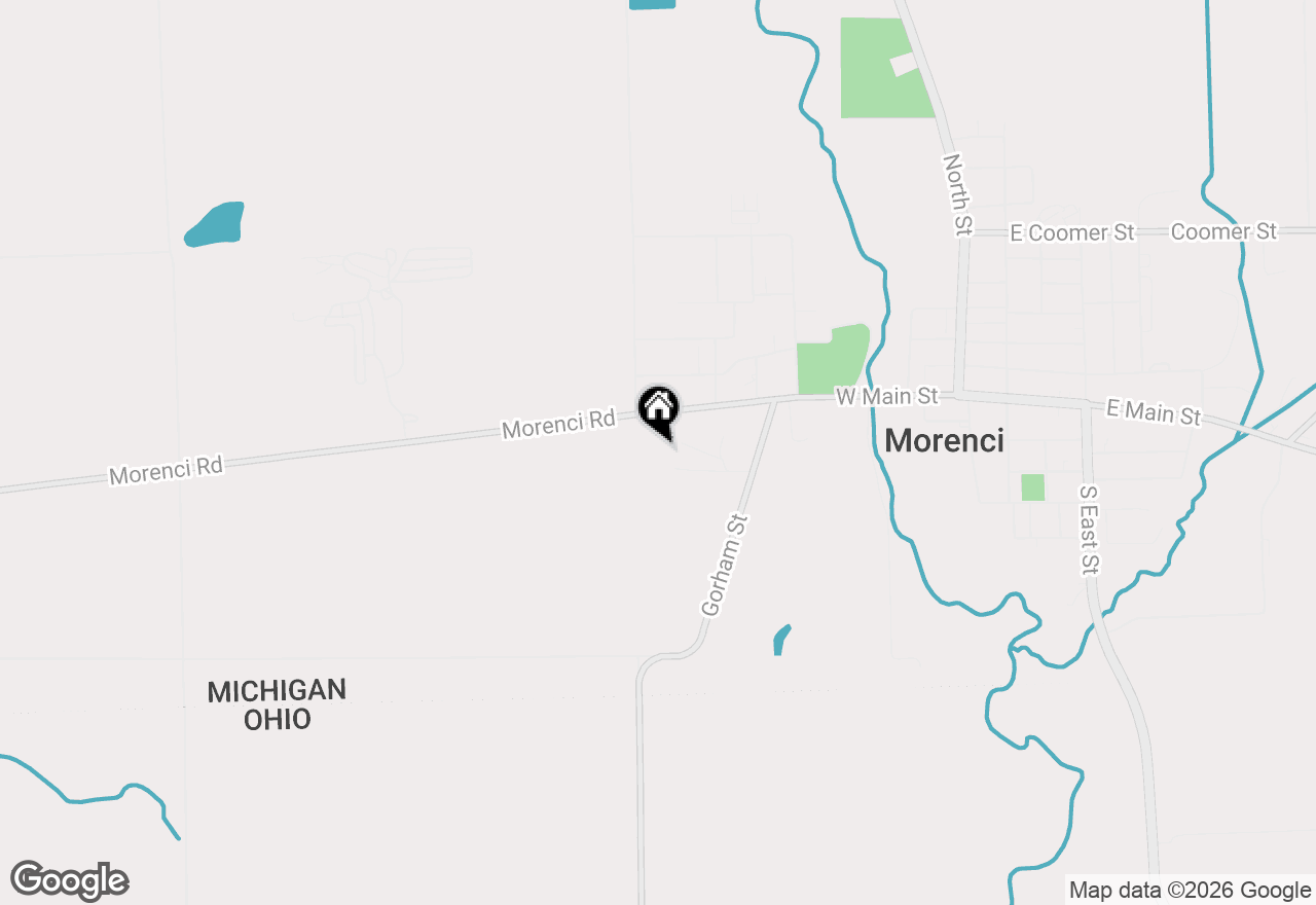 Map of 248 Gorham Street, Morenci, MI 49256