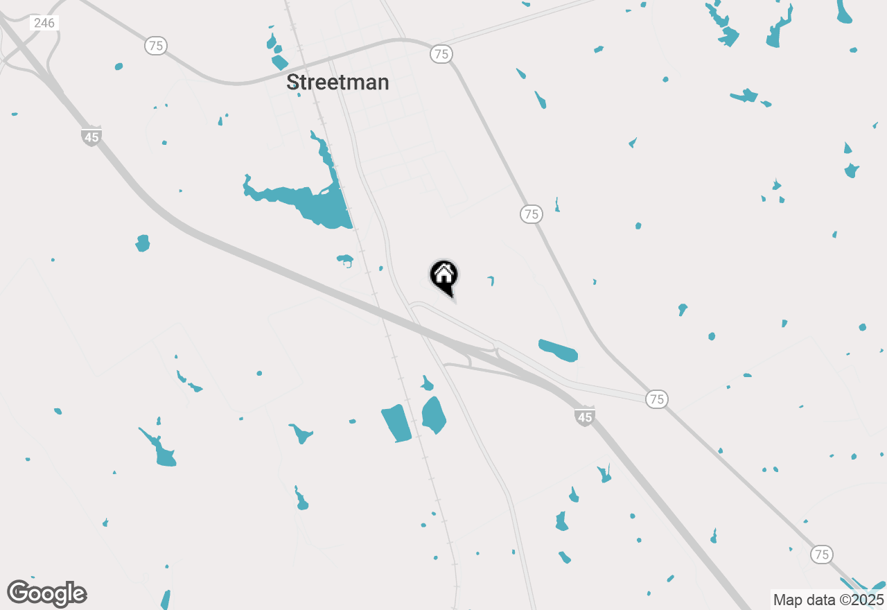 Map of 260 Spur 114, Streetman, TX 75859