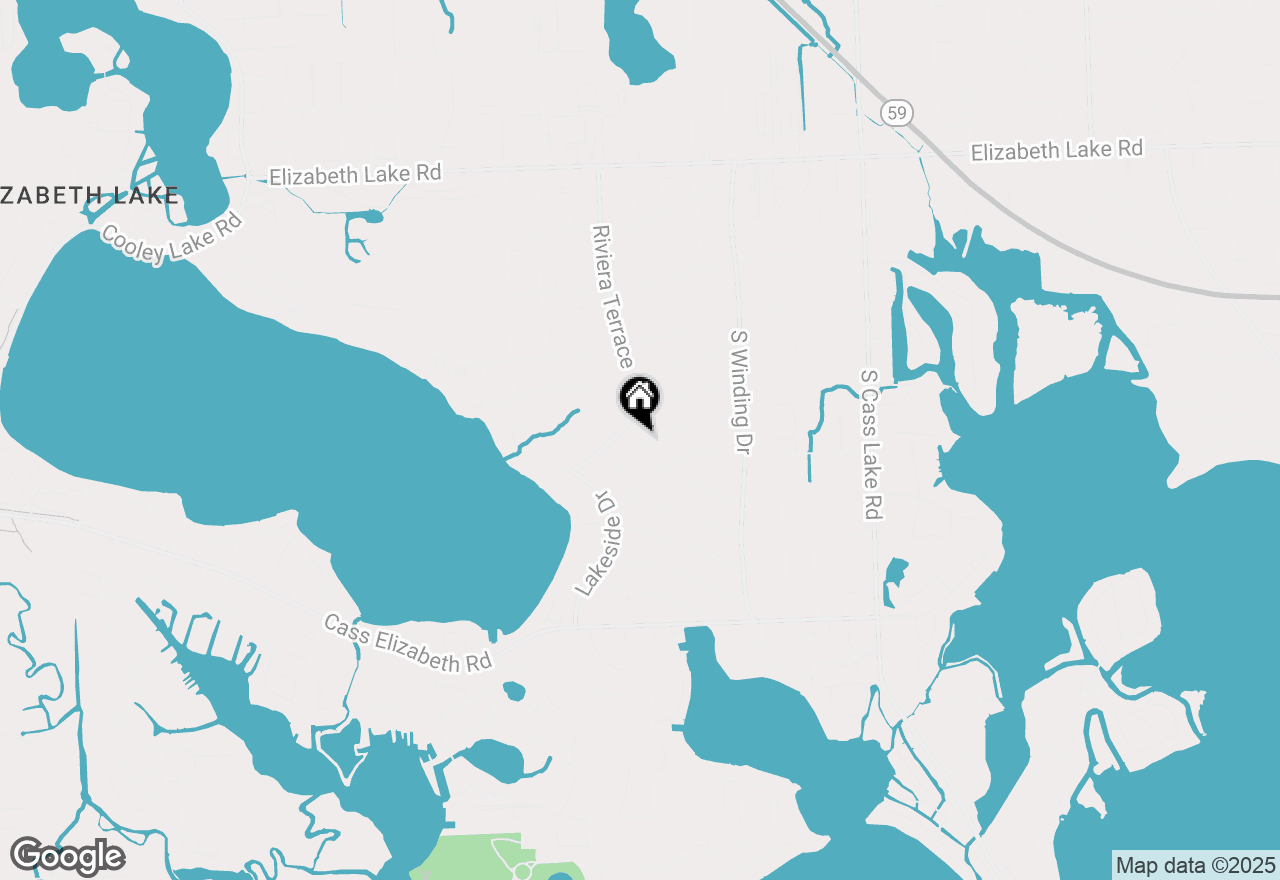 Map of 3990 Cresthaven Drive, Waterford, MI 48328