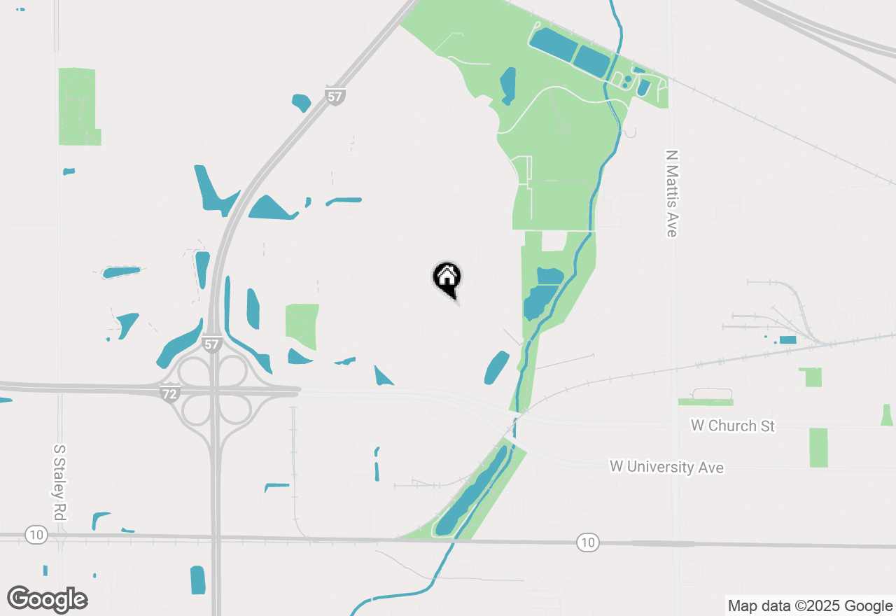 Map of 614 Compton Avenue, Champaign, IL 61822