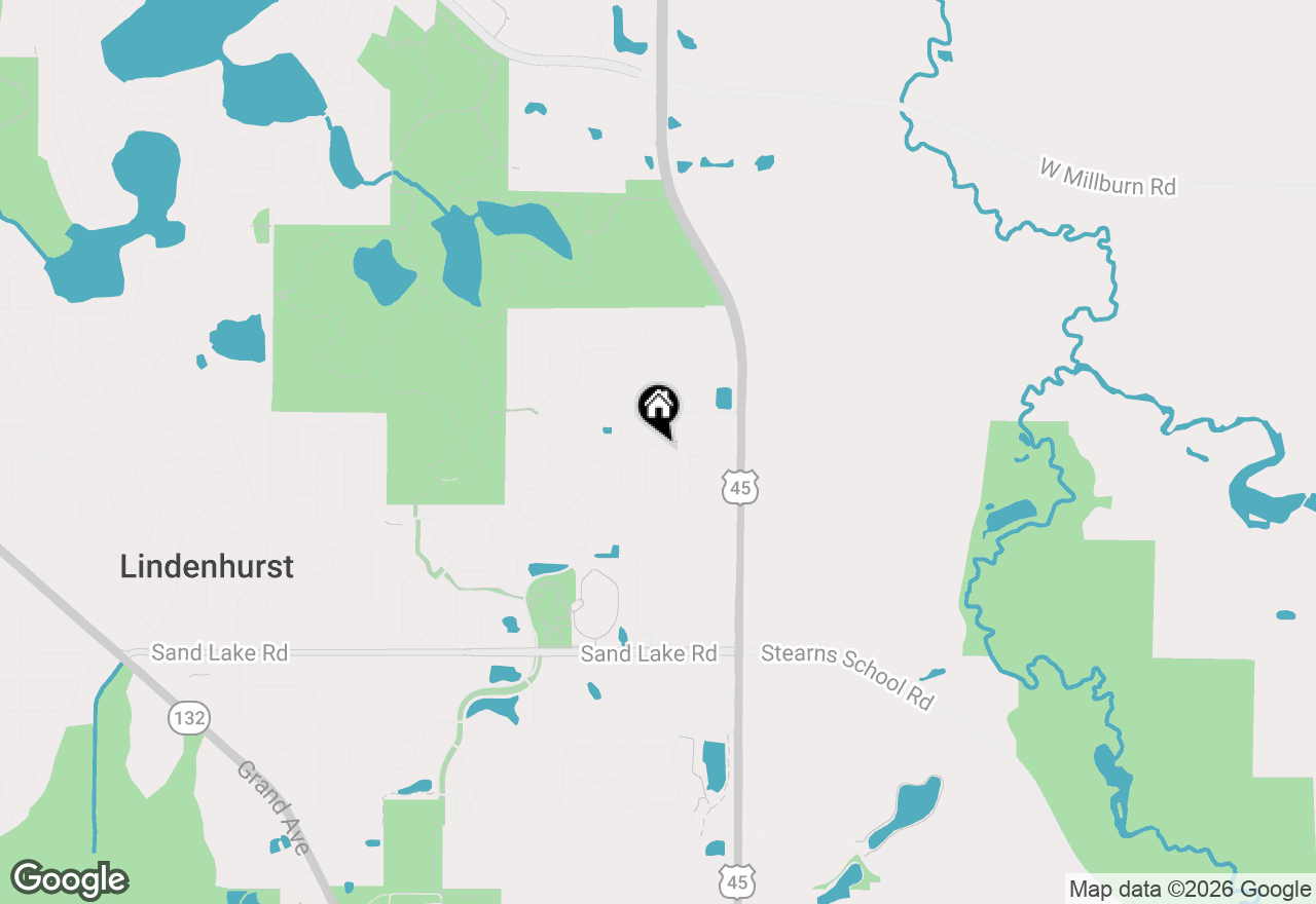 Map of 3604 Neubauer Circle, Lindenhurst, IL 60046