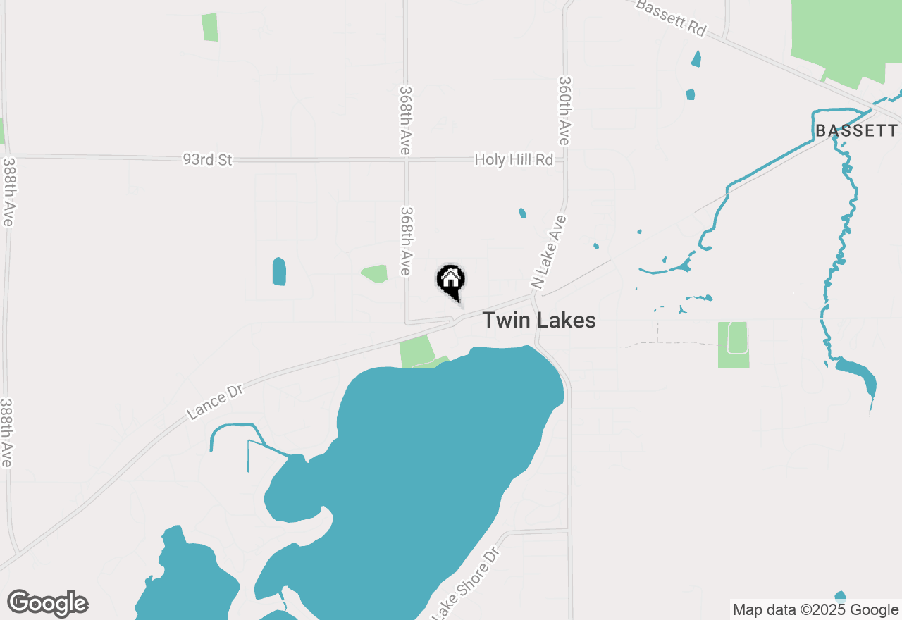 Map of 202 E Main St #8, Twin Lakes, WI 53181