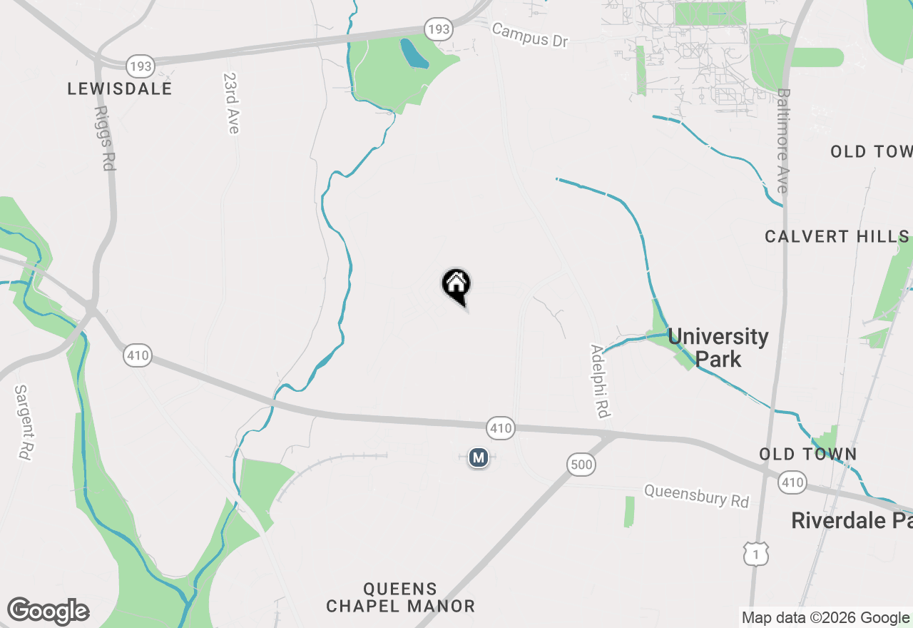 Map of 3450 Toledo Terrace #303, Hyattsville, MD 20782