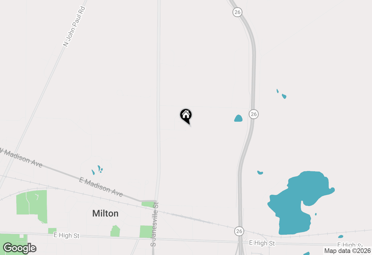 Map of 1038 Nelson Ave, Milton, WI 53563