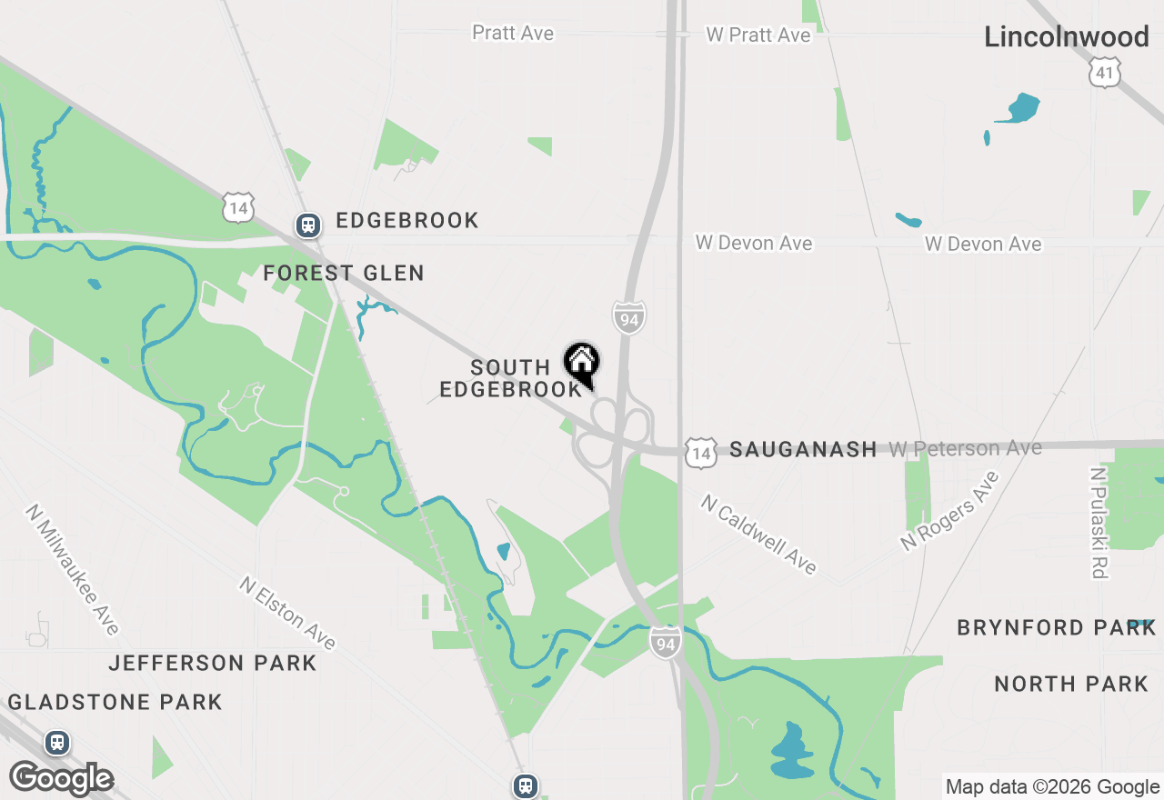 Map of 6020 N Landers Avenue, Chicago, IL 60646