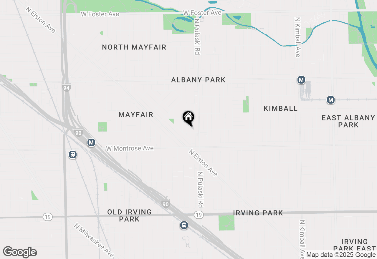 Map of 4508 N Keystone Avenue #1, Chicago, IL 60630