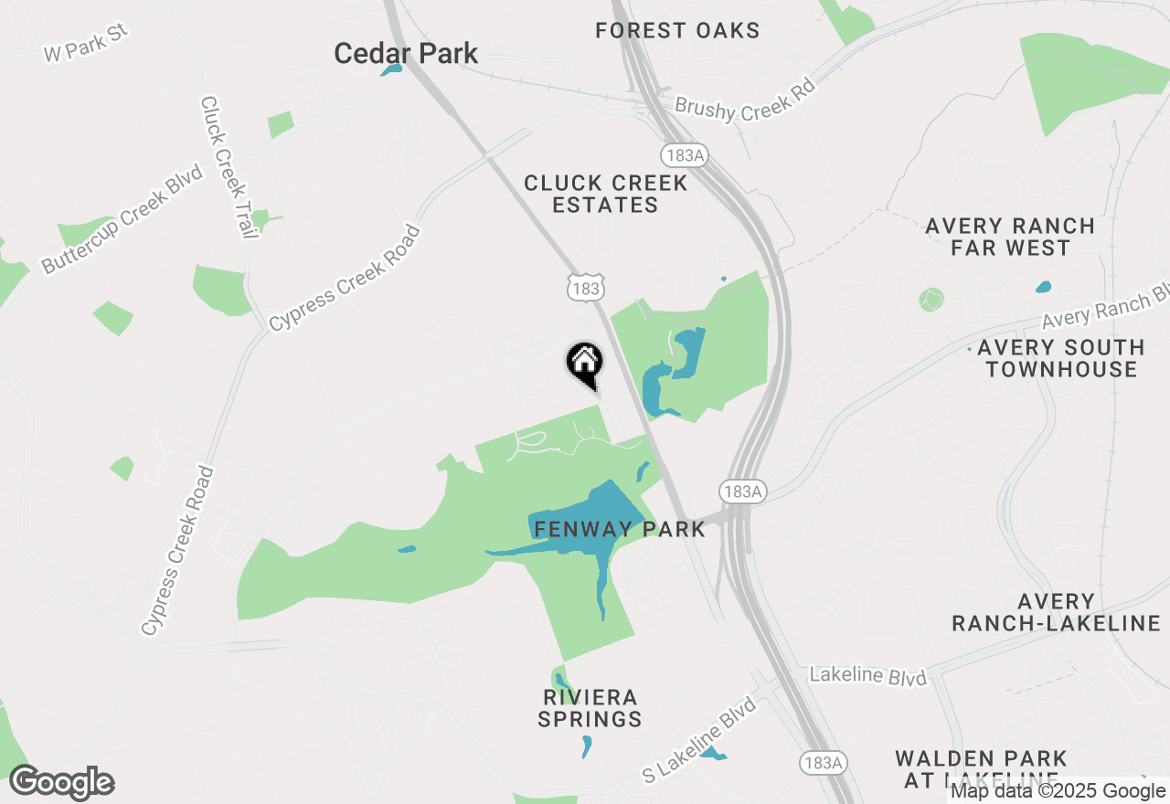 Map of 1400 Little Elm Trl #1126, Cedar Park, TX 78613