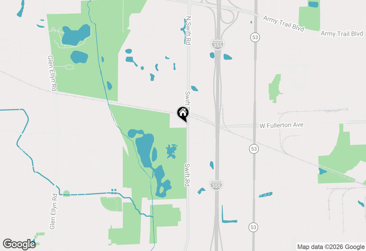 Map of 2125 W Concord Lane #2125, Addison, IL 60101