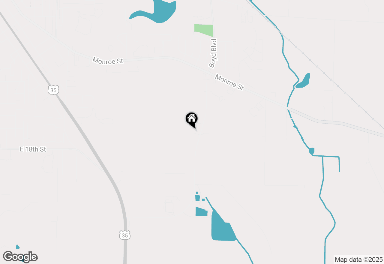 Map of 1641 Boyd Boulevard, La Porte, IN 46350