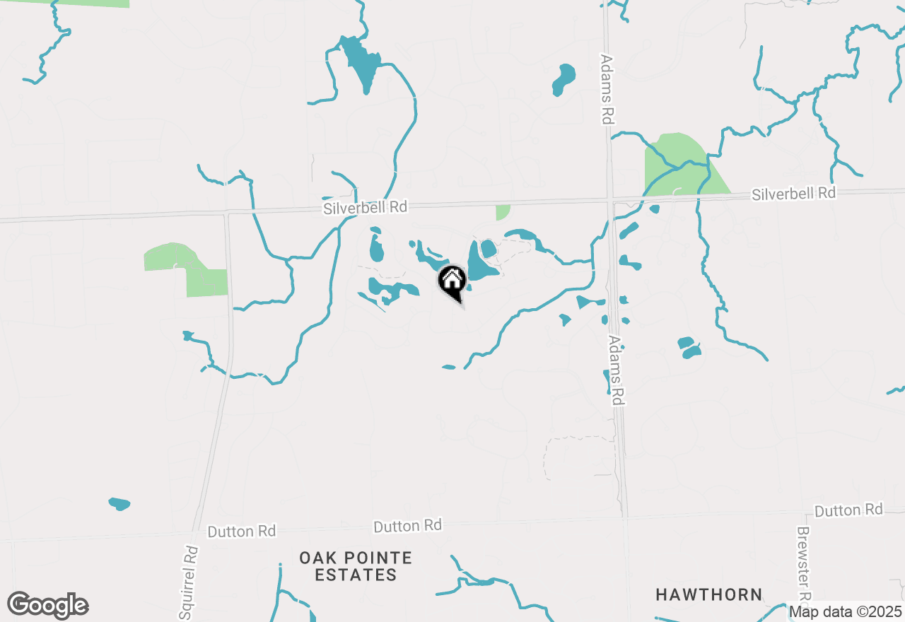 Map of 5309 Brookemonte Circle, Rochester, MI 48306