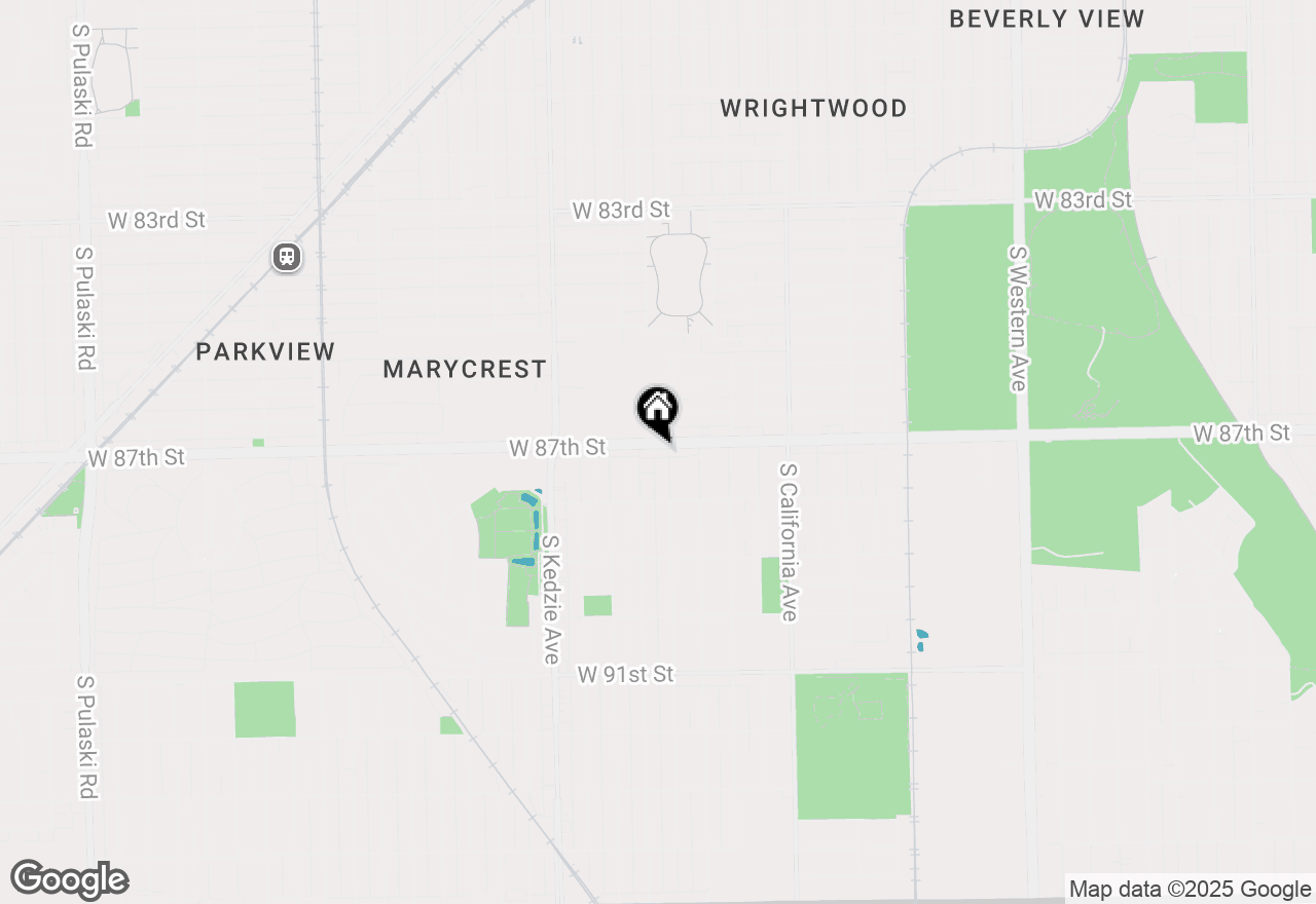 Map of 3011 W 87th Street, Evergreen Park, IL 60805