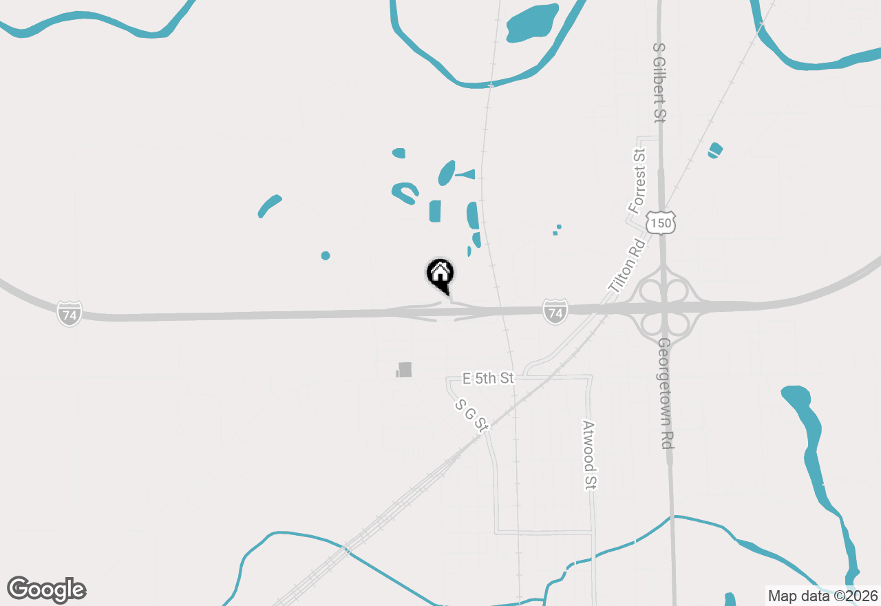 Map of 1309 First Street, Tilton, IL 61833