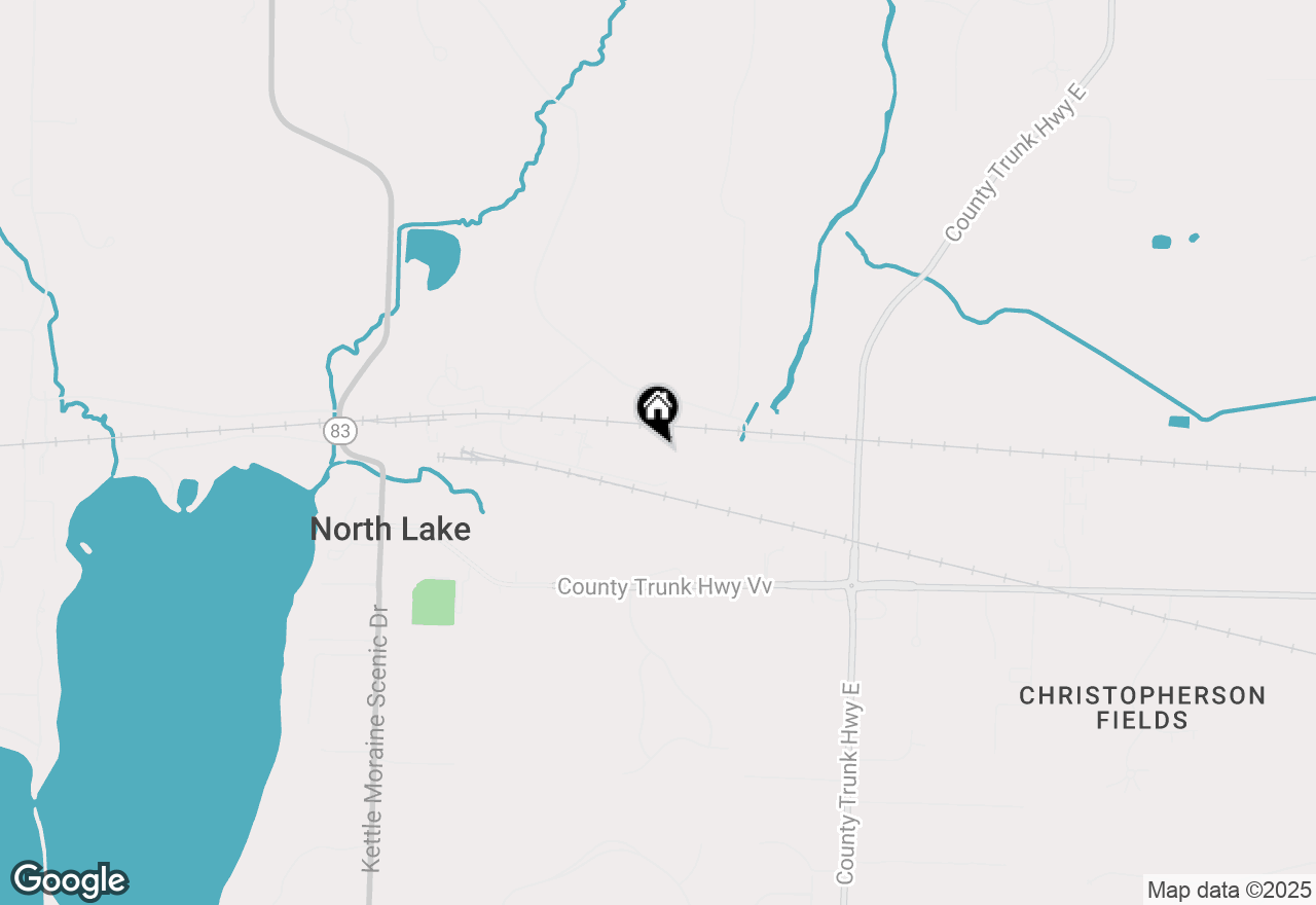 Map of N77W30924 Hartman Ct, Hartland, WI 53029