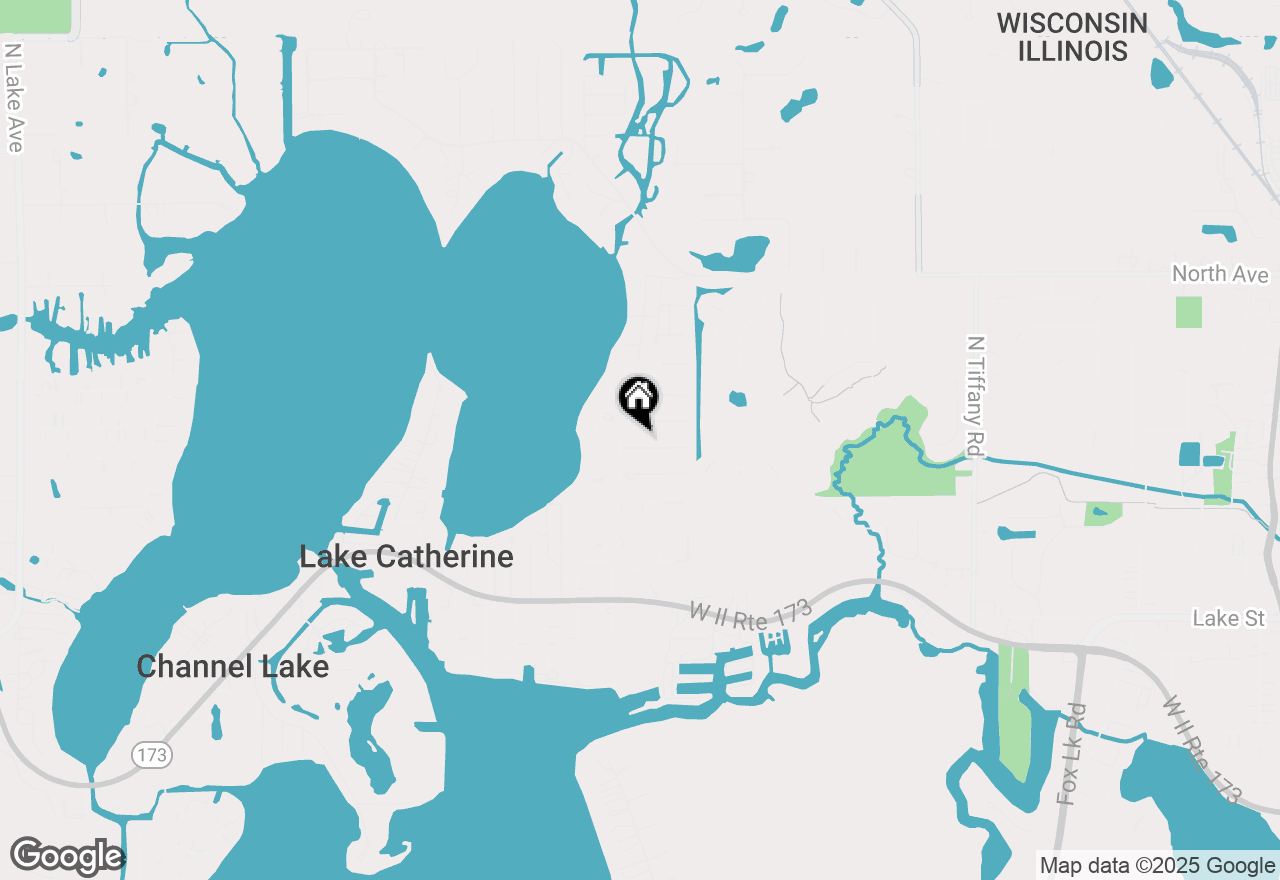 Map of 25118 W Catherine Drive, Antioch, IL 60002