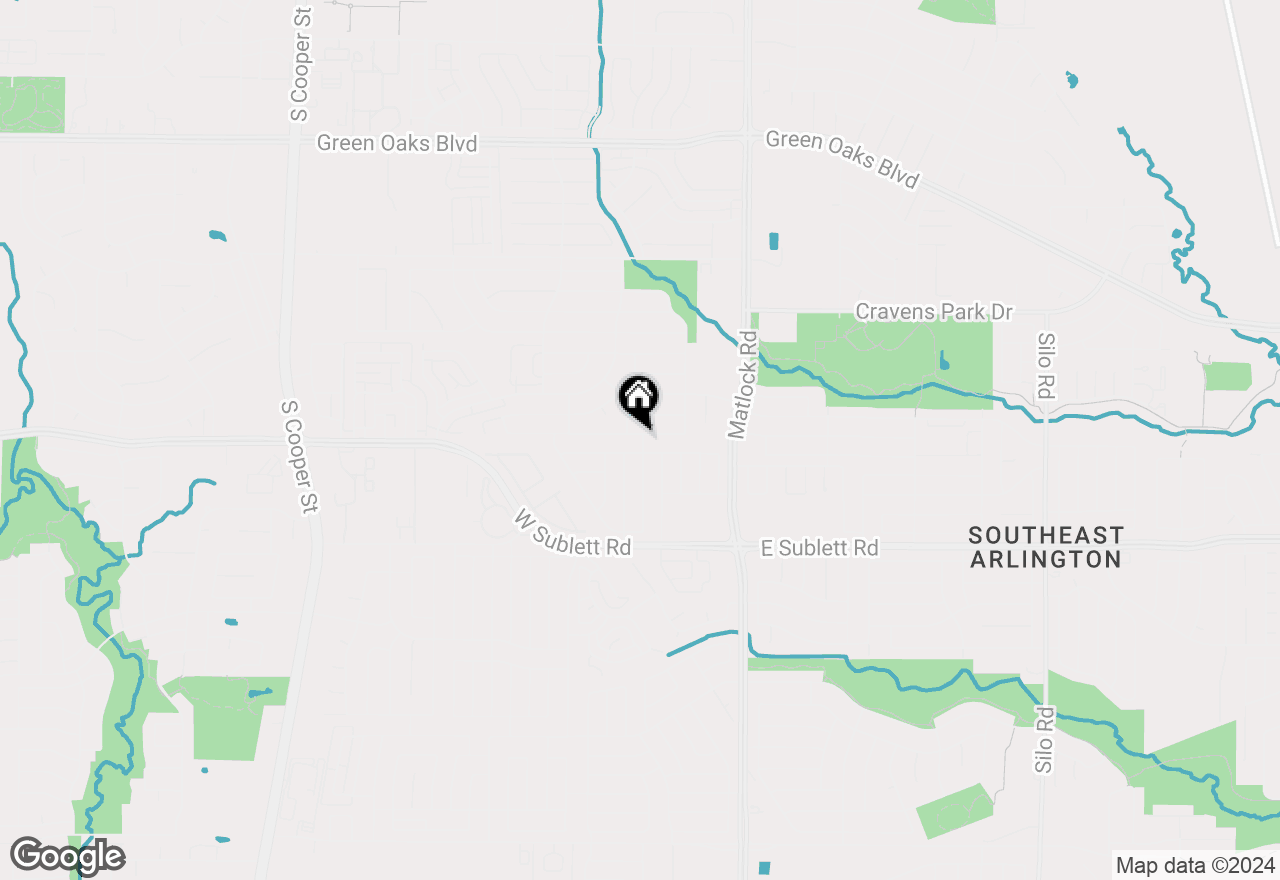 Map of 826 Ashmount Lane, Arlington, TX 76017