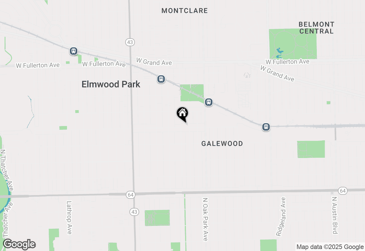 Map of 6924 W Armitage Avenue, Chicago, IL 60707