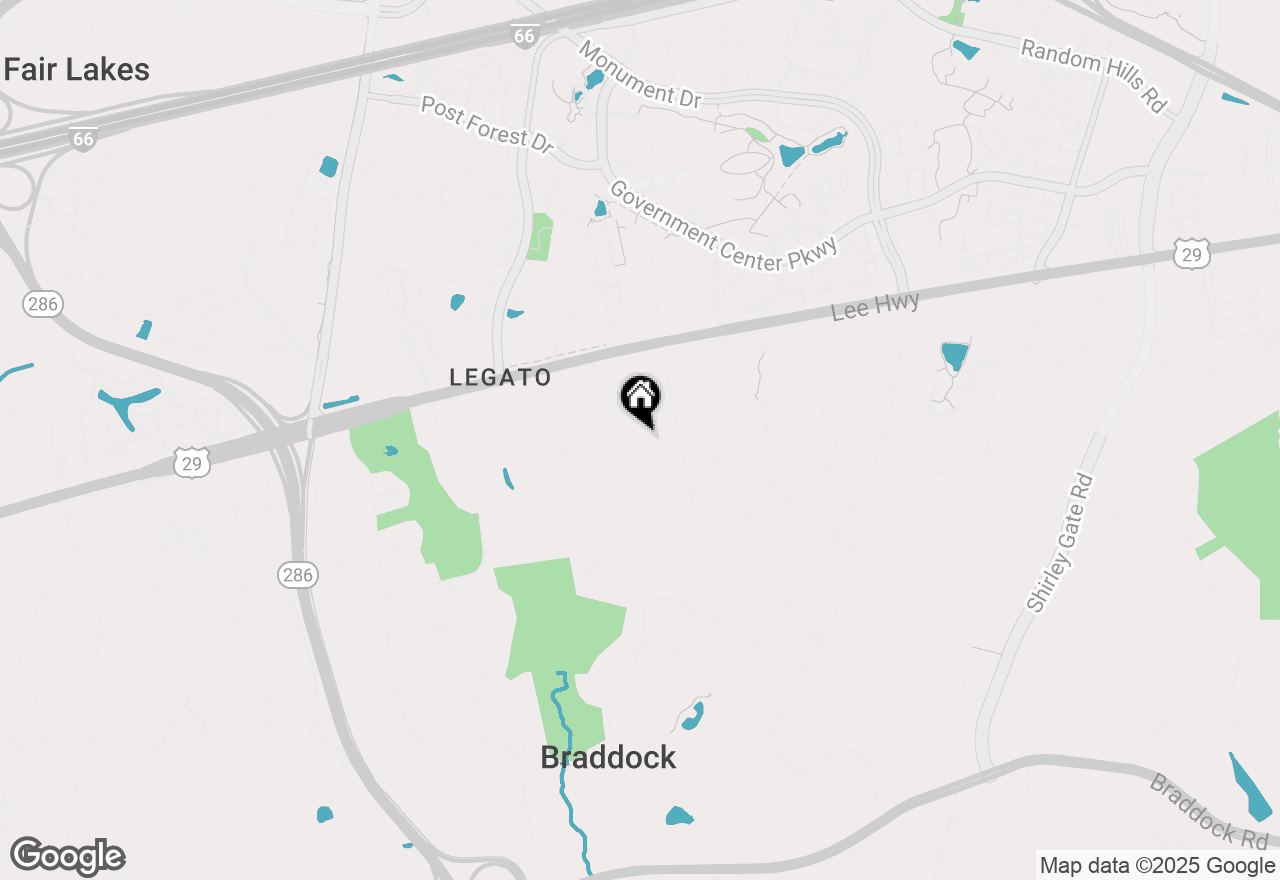 Map of 4725 Spruce Avenue, Fairfax, VA 22030