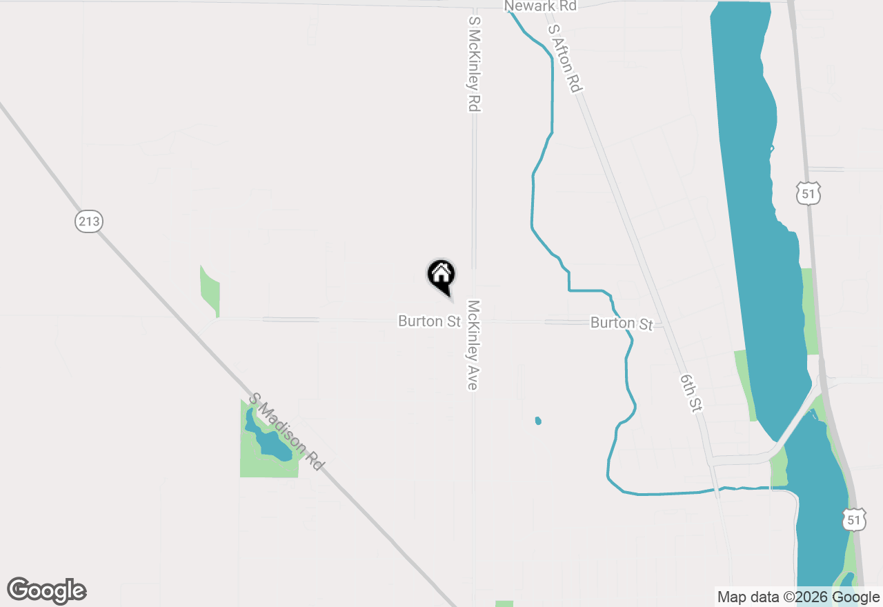 Map of 1925 Cleveland Street, Beloit, WI 53511