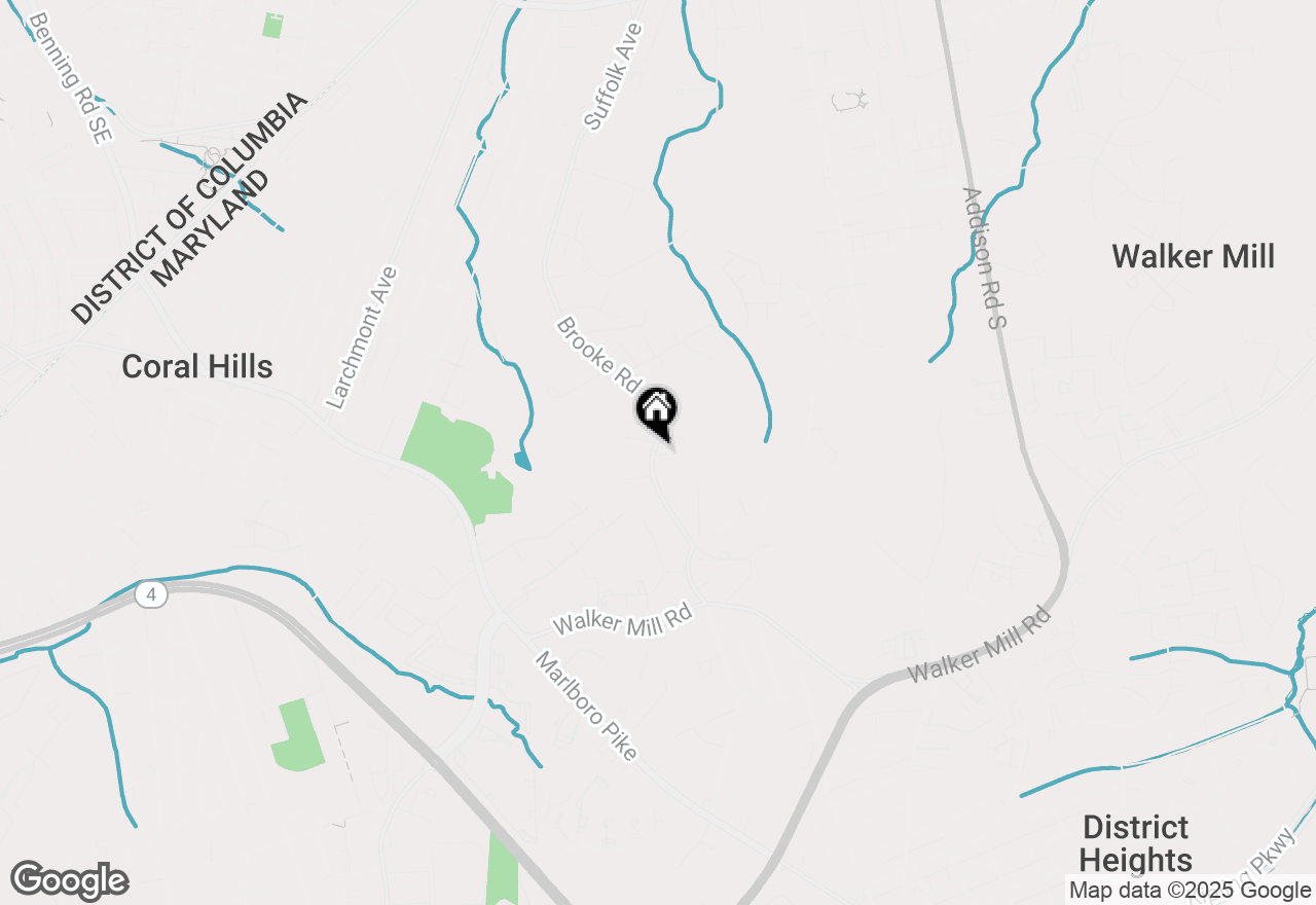 Map of 1126 Brooke Road #BR0003 QUICK MOVE IN, Capitol Heights, MD 20743