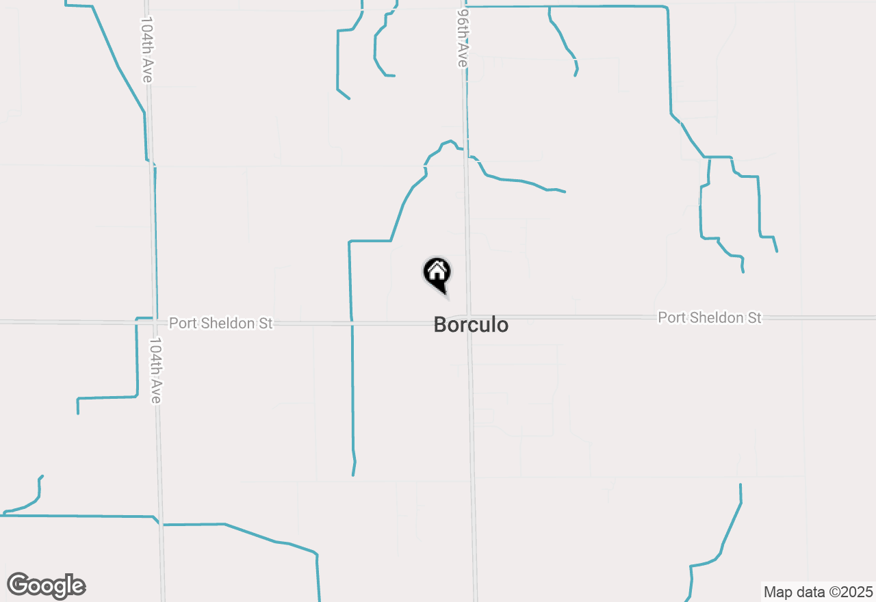 Map of 9679 Port Sheldon Street, Zeeland, MI 49464