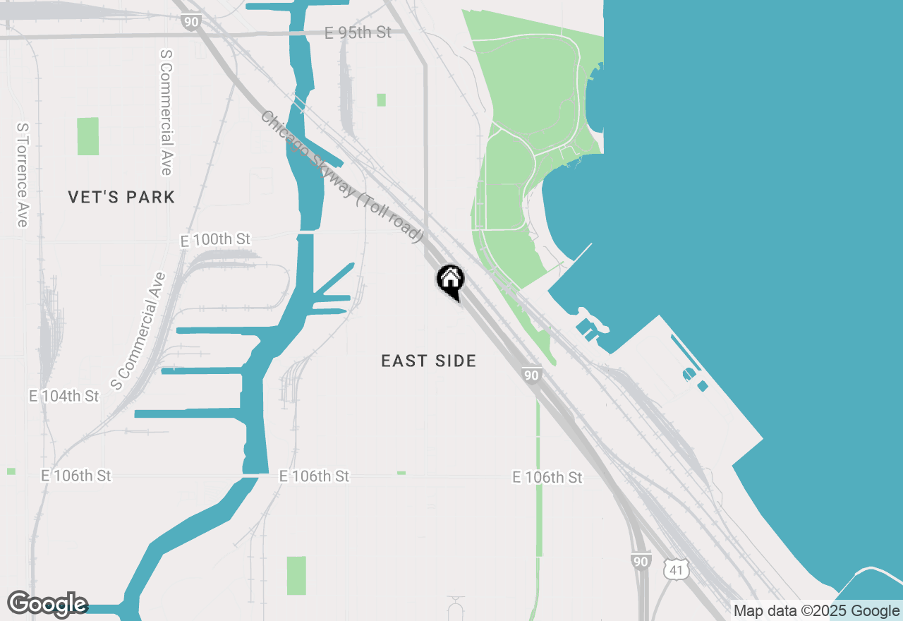 Map of 10157 S Avenue J Street, Chicago, IL 60617