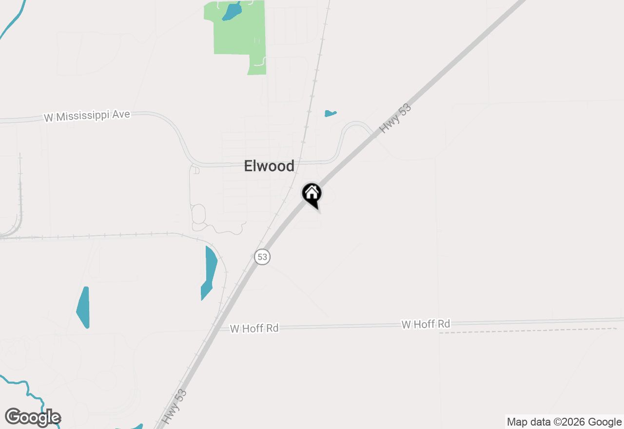 Map of 3 Shady Nook Drive, Elwood, IL 60421